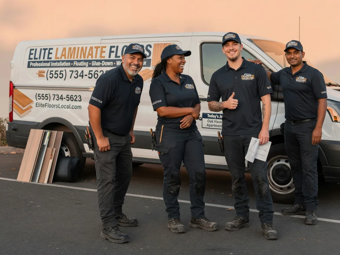 Laminate flooring installation company in Hitchita, OK